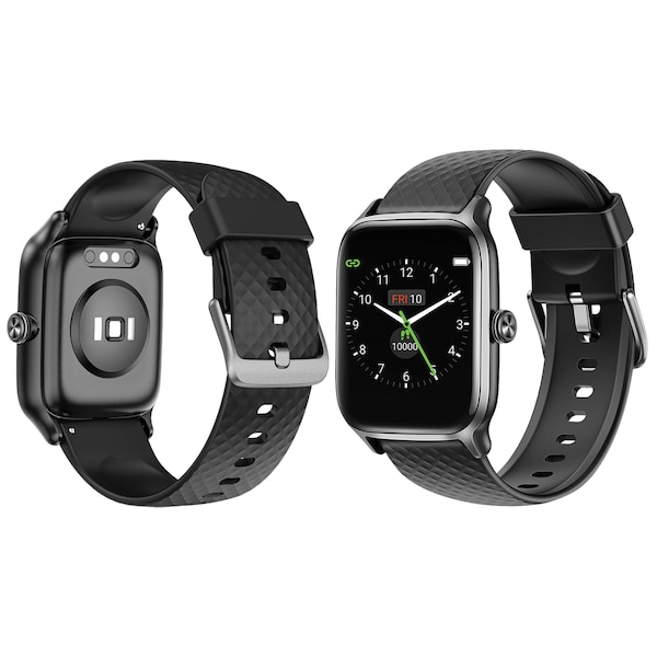 Letsfit EW1 Bluetooth Smart Watch (Black/Gray) 843785125403 Zoro